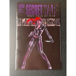 Marvel Secret War 4 Black Widow Gabriele Dell'Otto Cover  2004